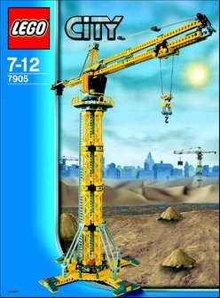 lego city 7905 building crane