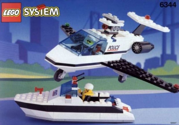 lego plane 90s