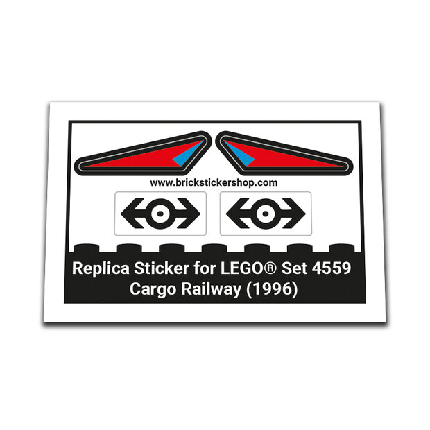 Replica Sticker voor Set 4559 - Cargo Railway