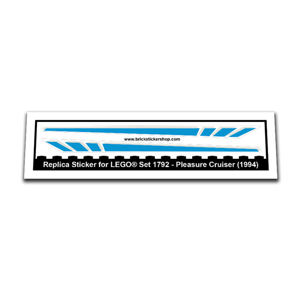 Replacement Sticker for Set 1792 - Pleasure Cruiser