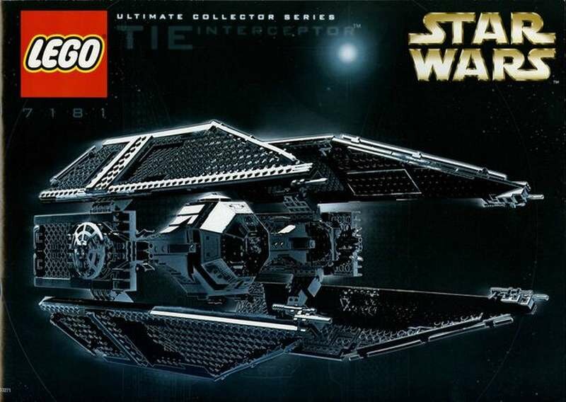 Replacement Sticker for Set 7181 - TIE Interceptor - UCS