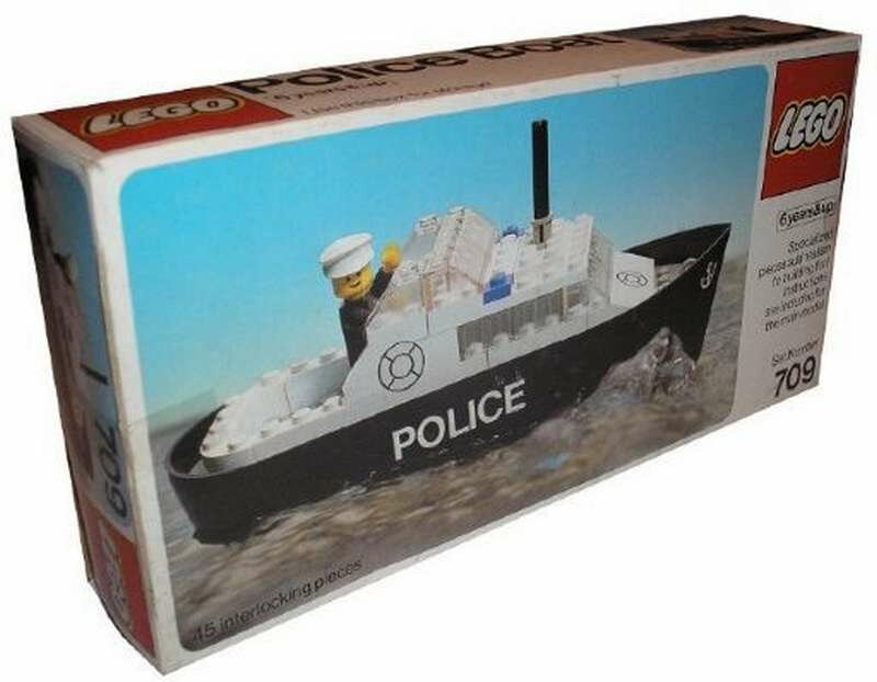 Replacement Sticker for Set 709 - Police Boat