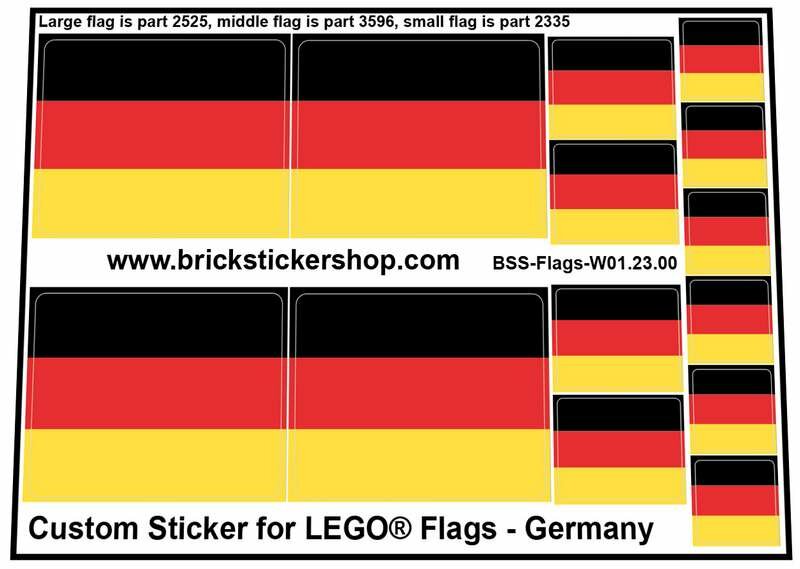 Custom Sticker - Flags - Flag of Germany