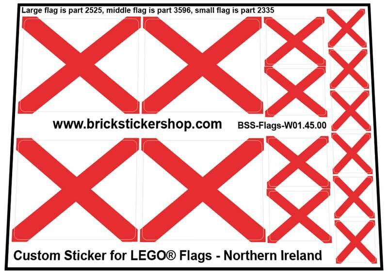 Custom Sticker - Flags - Flag of Northern Ireland