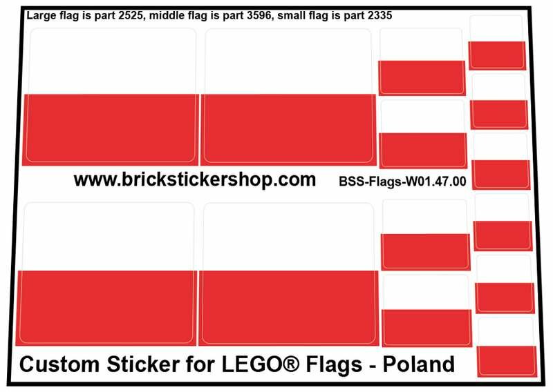 Custom Sticker - Flags - Flag of Poland