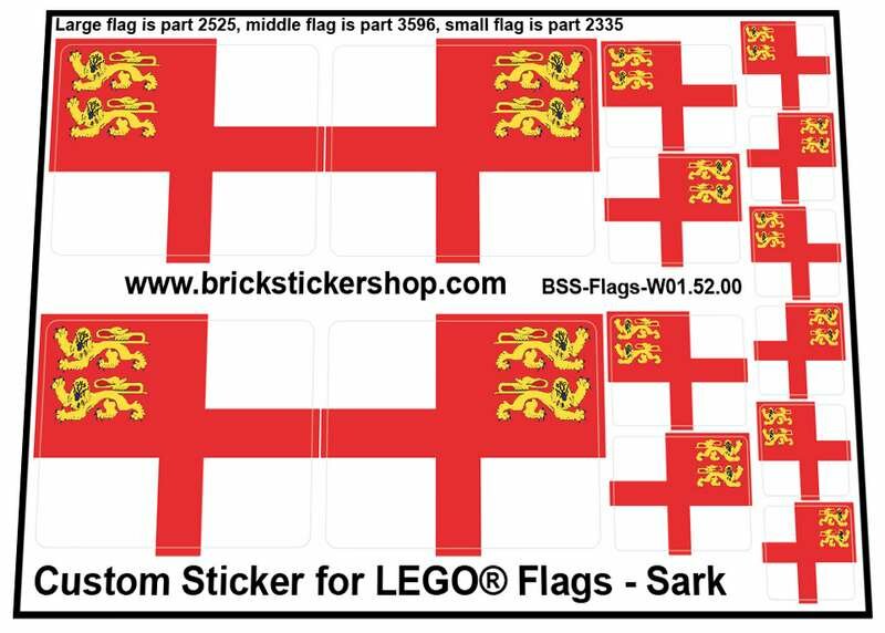 Custom Sticker - Flags - Flag of Sark