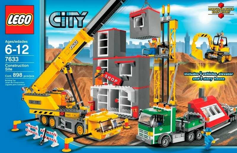 Replacement Sticker for Set 7633 - Construction Site