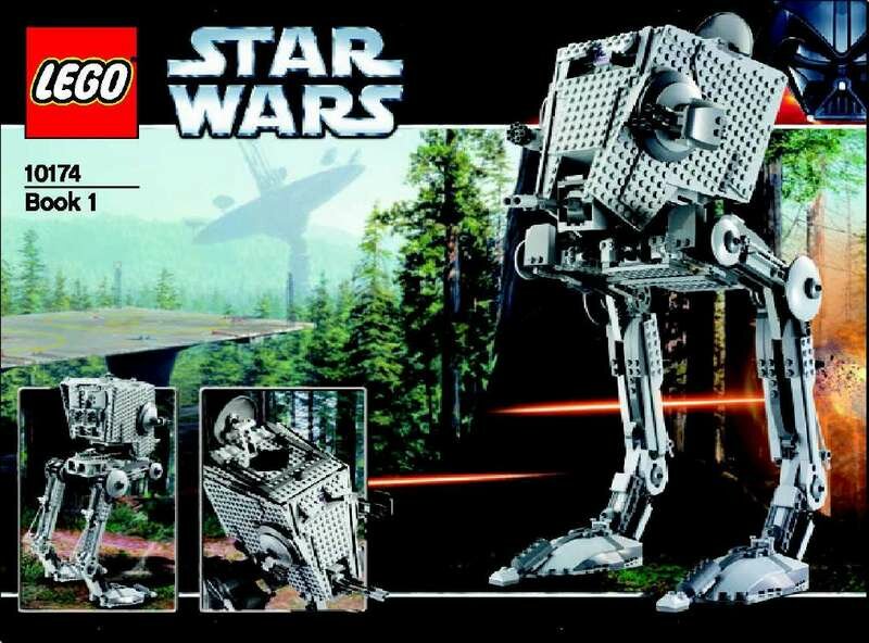 Replacement Sticker for Set 10174 - AT-ST (UCS)