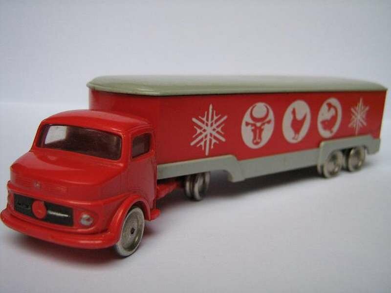 Replica Sticker voor Set 657 - 1:87 Mercedes Refrigerated Truck (Animal Symbols)