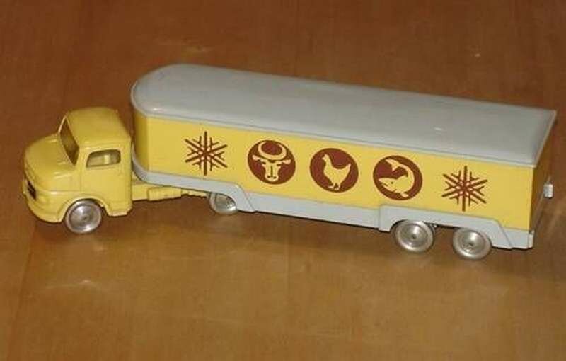 Replica Sticker voor Set 657 - 1:87 Mercedes Refrigerated Truck (Animal Symbols)