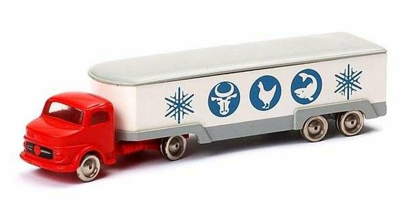 Replica Sticker voor Set 657 - 1:87 Mercedes Refrigerated Truck (Animal Symbols)