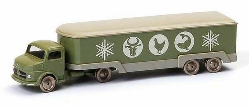 Replica Sticker voor Set 657 - 1:87 Mercedes Refrigerated Truck (Animal Symbols)