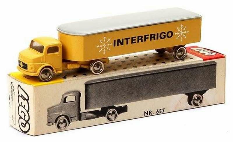 Replacement Sticker for Set 657 - 1:87 Mercedes Refrigerated Truck (Interfrigo)