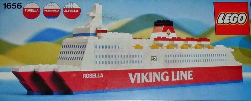 Replacement Sticker for Set 1656 - Viking Line Ferry