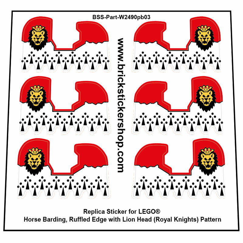 Lion Head (Royal Knights) Pattern