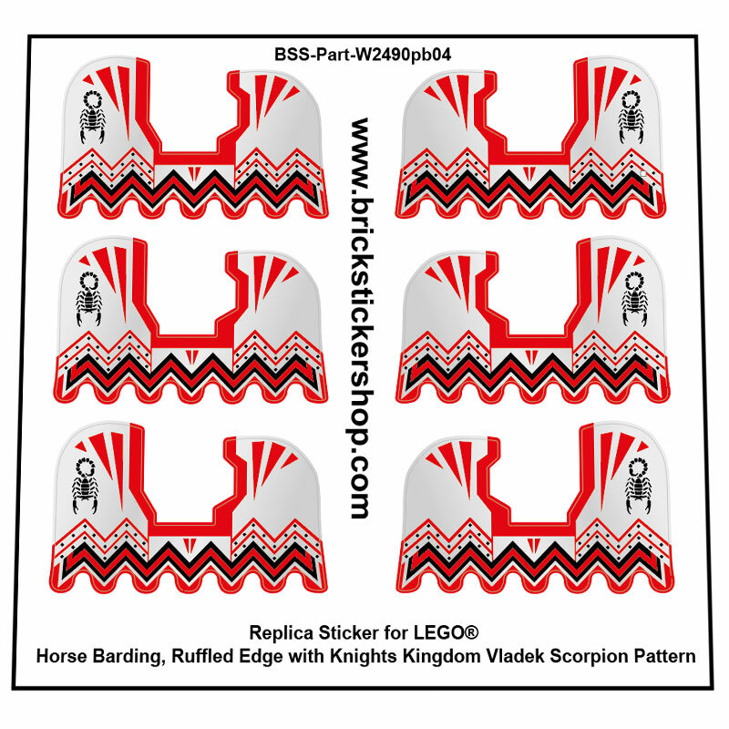 Knights Kingdom Vladek Scorpion Pattern