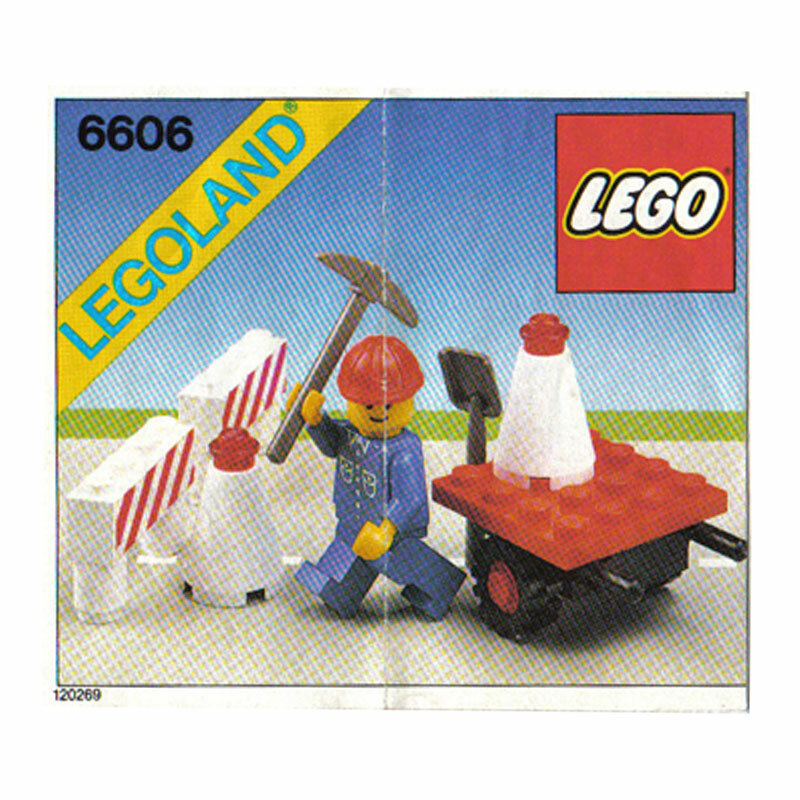 Replacement Sticker for Set 6606 Road Repair Set