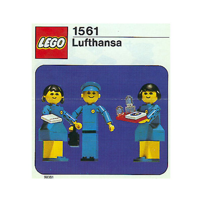 Lego Set 1561 - Cabin Crew (1976)