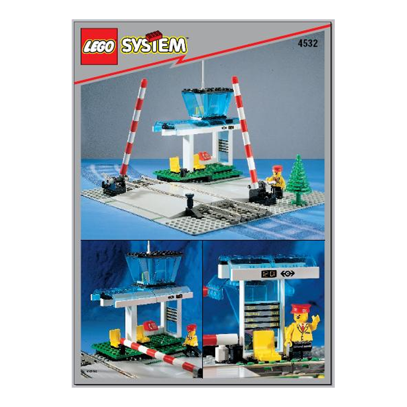 Lego Set 4532 - Manual Level Crossing (1996)