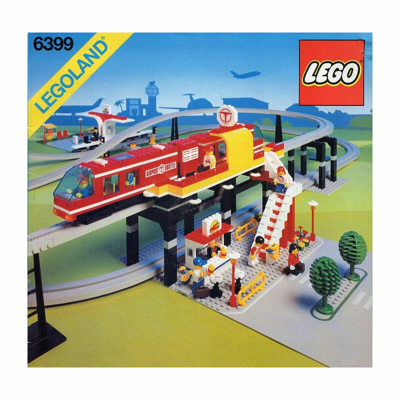 Lego Set 6399 - Airport Shuttle (1990)