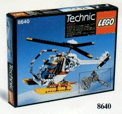 Replacement sticker Lego 8640 - Polar Copter