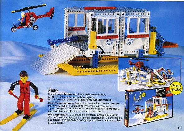 8680 - Arctic Rescue Base (1986)