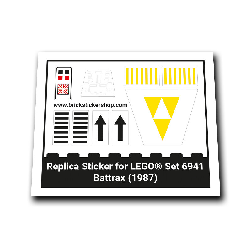 Replacement Sticker for Set 6941 - Battrax