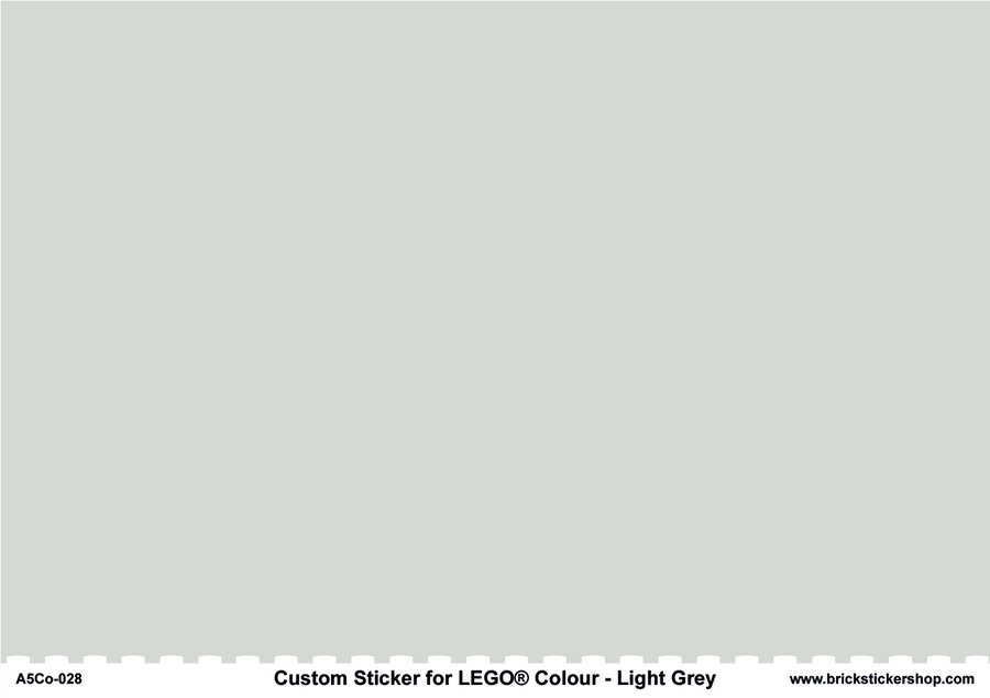 A5 Color Sheet - LIGHT GREY