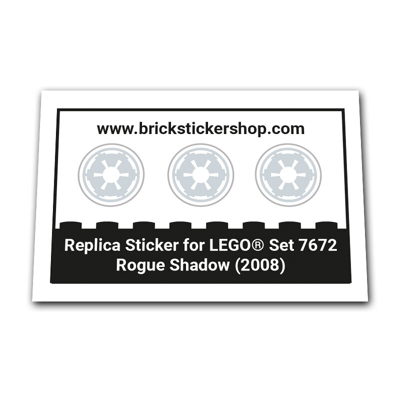 Replacement Sticker for Set 7672 - Rogue Shadow