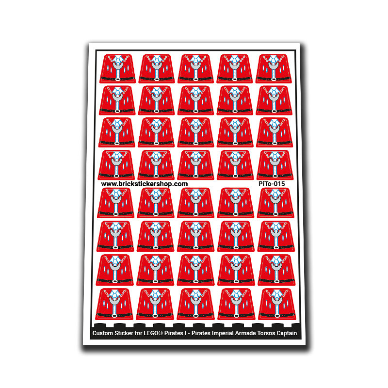 Custom Sticker - Pirates I - Pirates Imperial Armada Torsos Captain