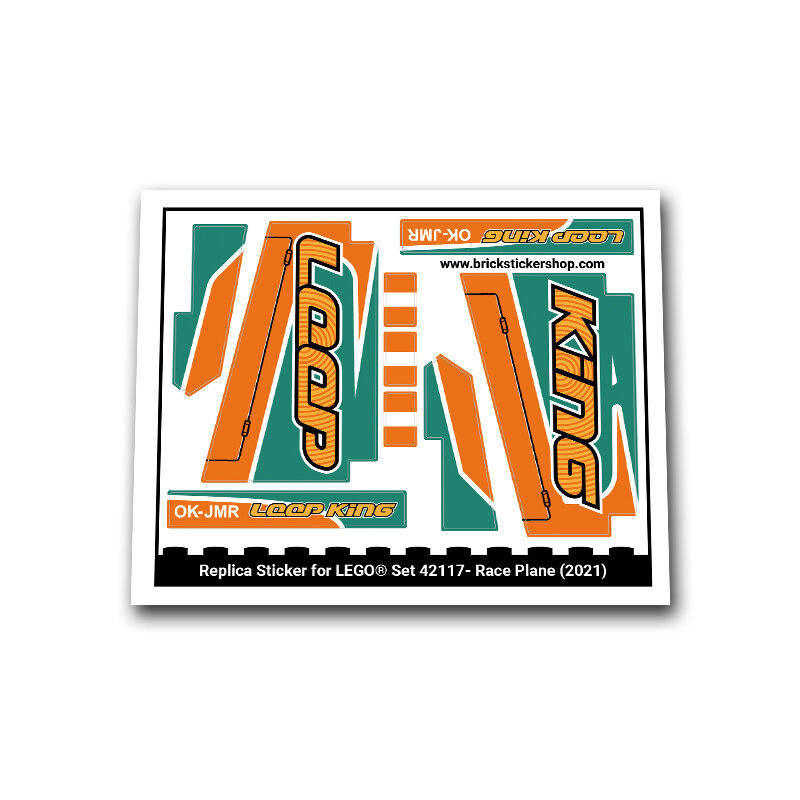 Replacement Sticker for Set 42117 - Race Plane