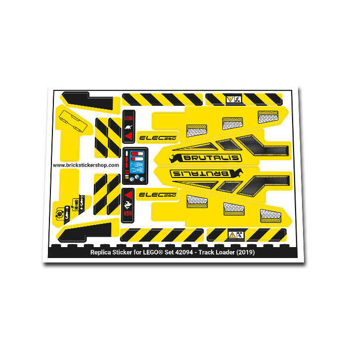 Replacement Sticker for Set 42094 - Truck Loader