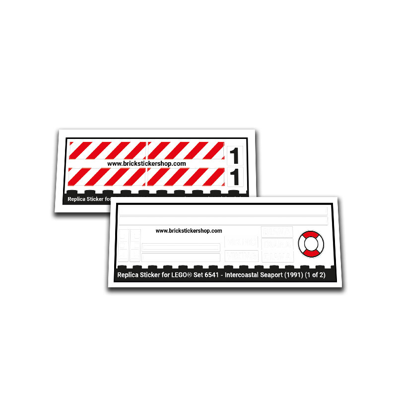 Replacement Sticker for Set 6541 - Intercoastal Seaport