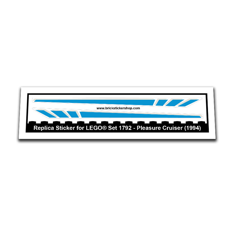 Replacement Sticker for Set 1792 - Pleasure Cruiser