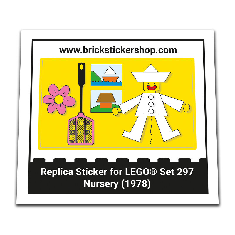 Replacement Sticker for Set 297 - Nursery