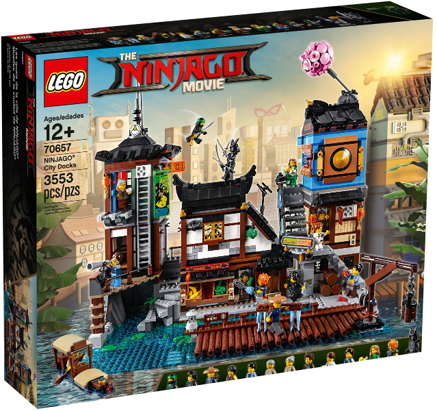 Replacement Sticker for Set 70657 - Ninjago City Docks