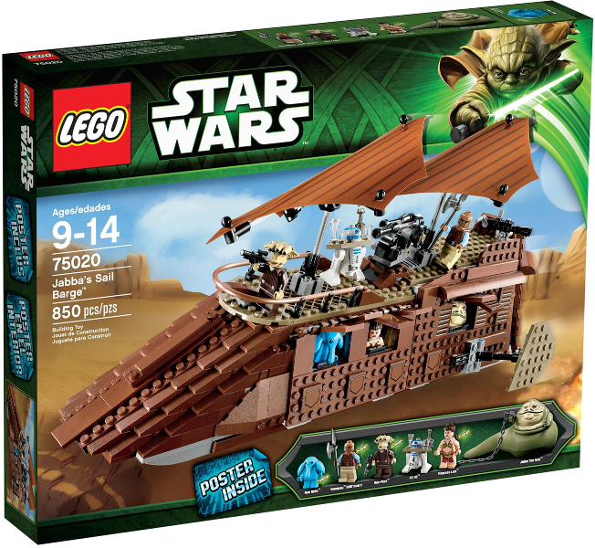 Replacement Sticker for Set 75020 - Jabba&#039;s Sail Barge