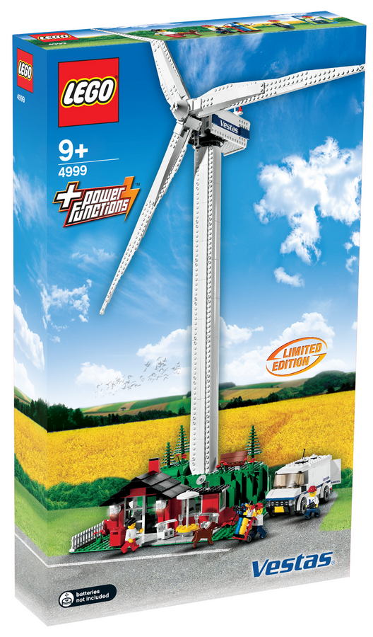 Replica Sticker voor Set 4999 - Wind Turbine Vestas Promotional