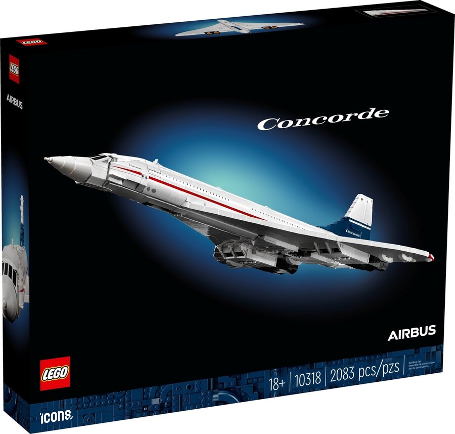 Extra Sticker for Set 10318 - Concorde (Version 07, Prototype, 1969)