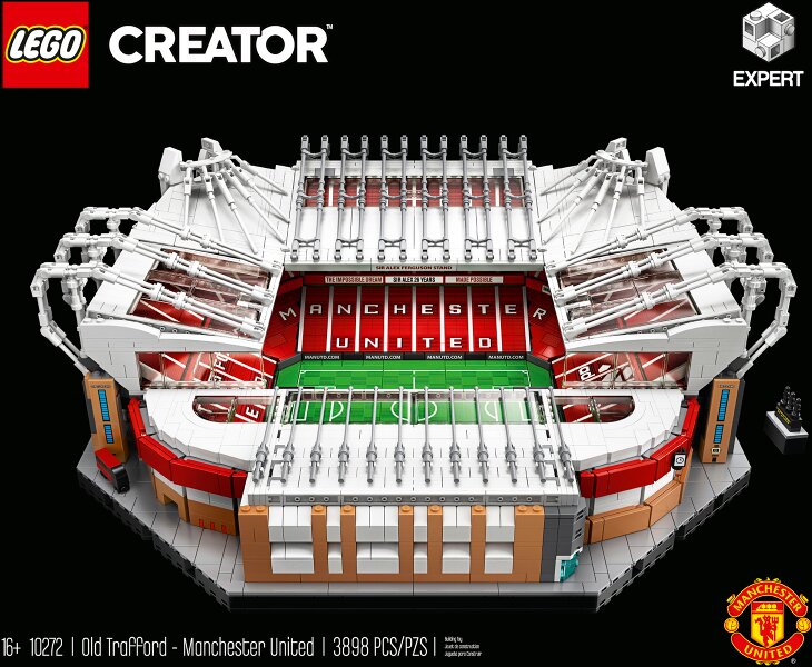 Replica Sticker voor Set 10272 - Old Trafford - Manchester United