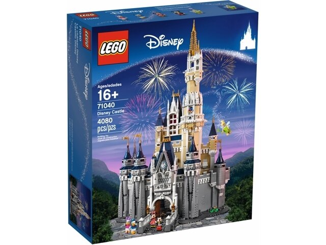 Replica Sticker voor Set 71040 - Disney Castle