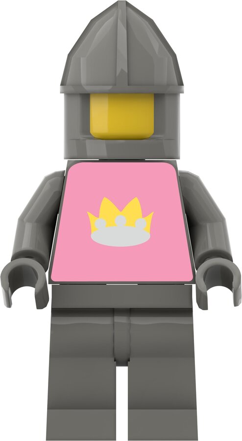 Custom Sticker - Yellow Castle Torsos