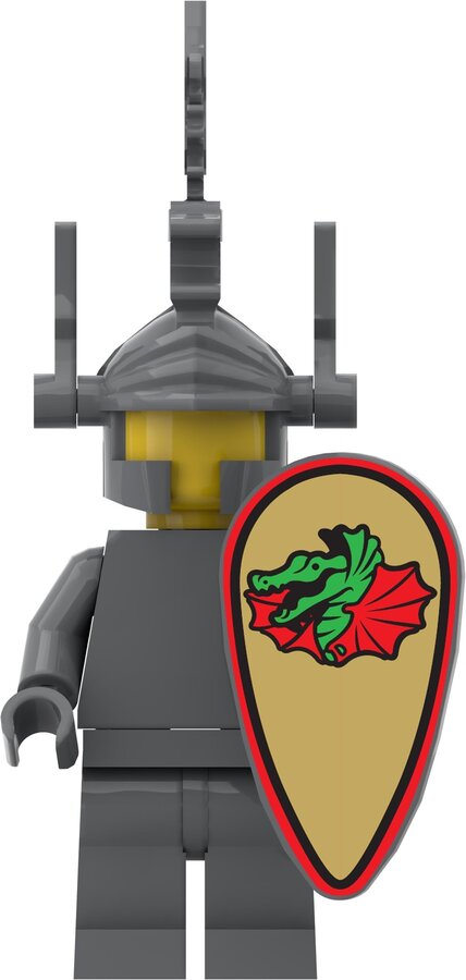 Custom Sticker - Dragon Masters Ovoid Shields by Brickstars