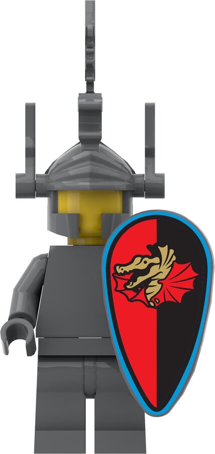 Custom Sticker - Dragon Masters Ovoid Shields by Brickstars