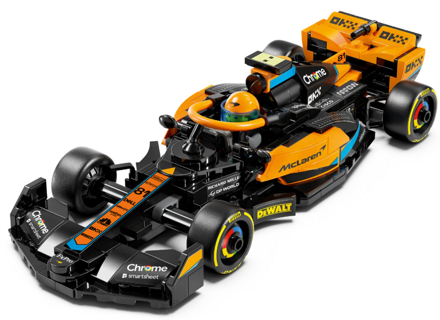 Alternatieve Sticker voor Set 76919 - Alternative 2023 McLaren Formula 1 Car