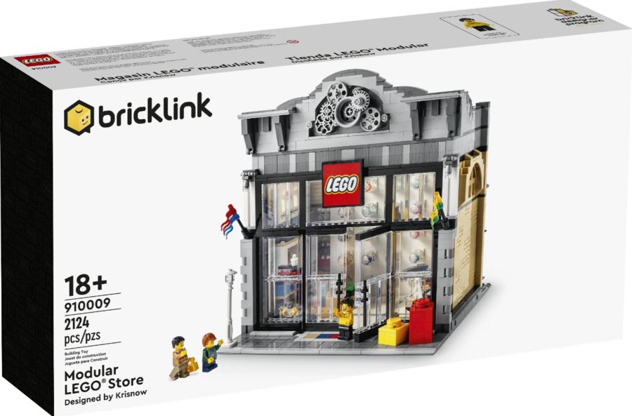 Replica Sticker voor Set 910009 - Modular LEGO Store