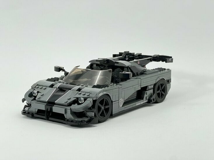 Custom Sticker - Koenigsegg Agera FE Thor by 3DSupercarBricks