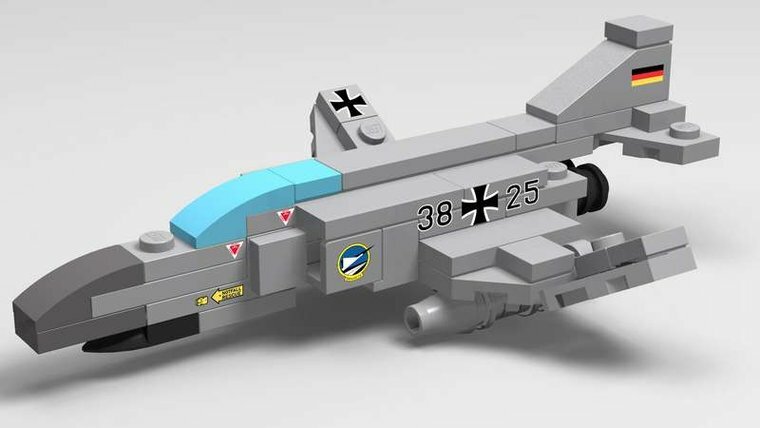 Custom Sticker - McDonnel Douglas F4-F Phantom II ICE by Brickstickershop