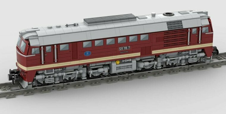 Custom Sticker - Diesel Locomotive BR120 by Langemat