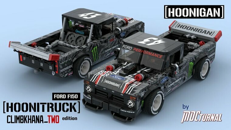 Custom Sticker - Hoonitruck Climbkhana Two Edition by MOCturnal